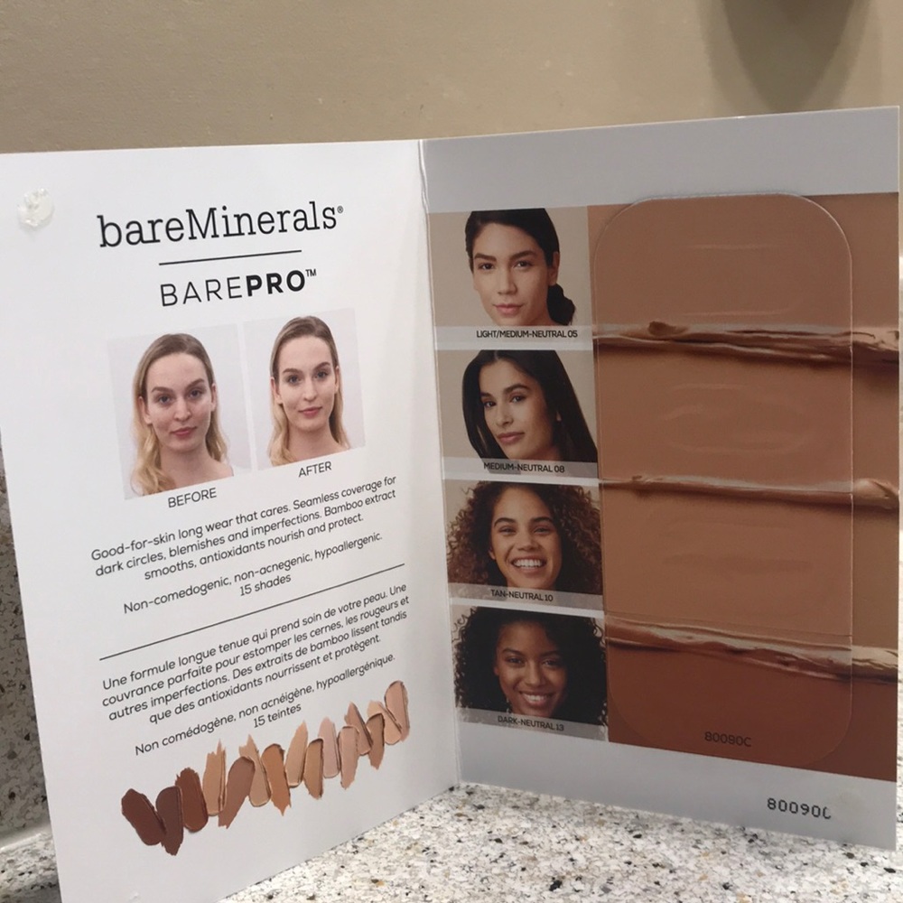 ⚡️FINAL PRICE⚡️ Bare Minerals Bare Pro 4 colors